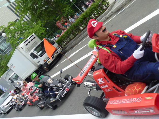 札幌の街中にマリオ出現で話題沸騰 マリオカートごっこ の正体 北海道ファンマガジン