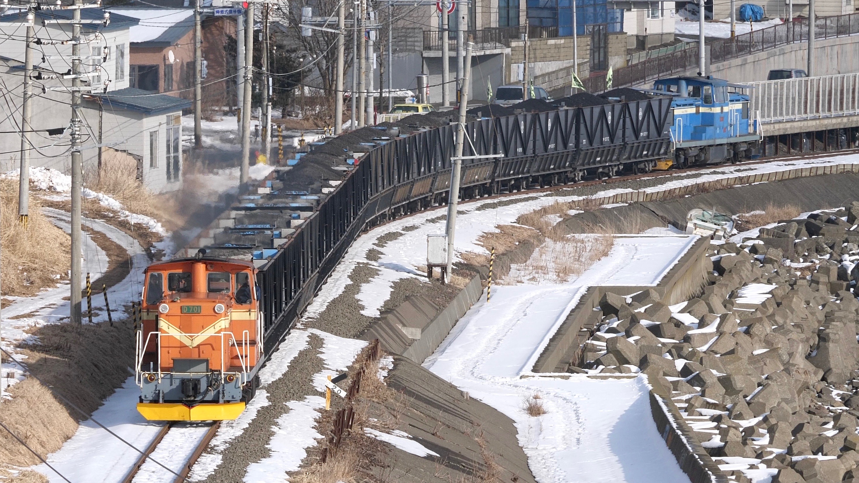 日本最後の石炭輸送専用鉄道「太平洋石炭販売輸送 臨港線」が廃止