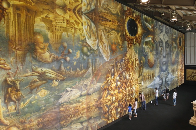 絵の中に入れる『世界最大の油彩画』は圧巻！太陽の森ディマシオ美術館